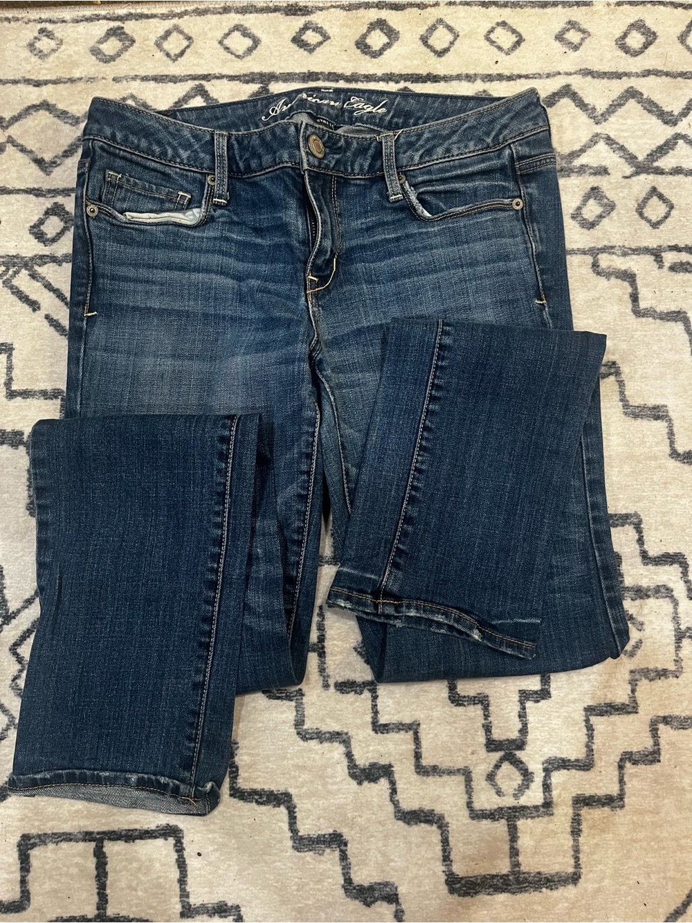 Women’s Dark Blue Stretch Denim Jeans